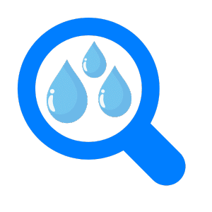 Water Leak Detection Icon Water Leak Detection Icon